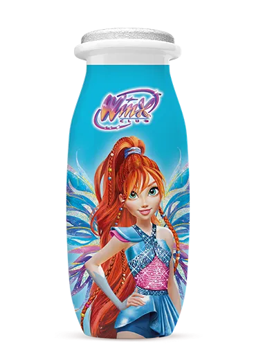 Actimel Fragola Winx Club bottiglia 3D