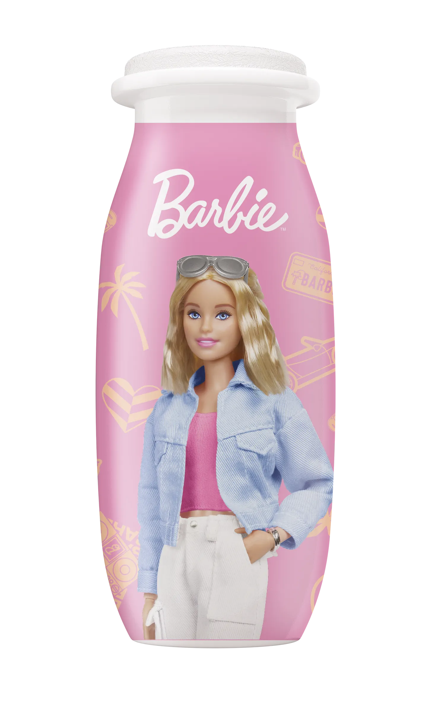 Actimel Fragola Barbie bottiglia 3D